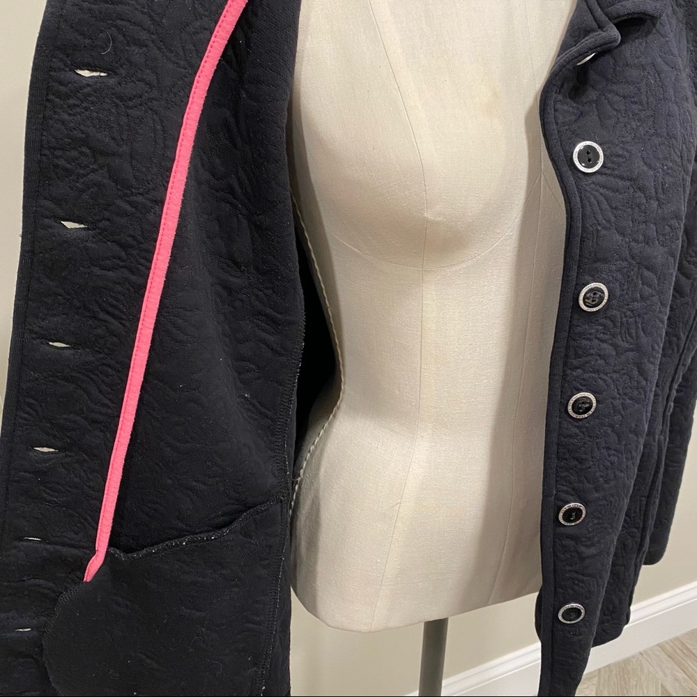 ISAAC MIZRAHI Live Quilted Collar Jacket Size 1X - Picture 5 of 10